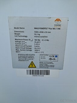 Fotovoltaický panel - 2