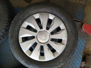 Prodám zimní komplet disku škoda Fabia IV 5x100 r15 - 2