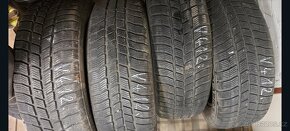 Zimní 205/60 r16 a 215/60 r16, michelin 6mm, barum - 2