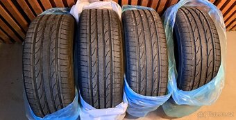 Prodám jeté letní pneumatiky Bridgestone - 2