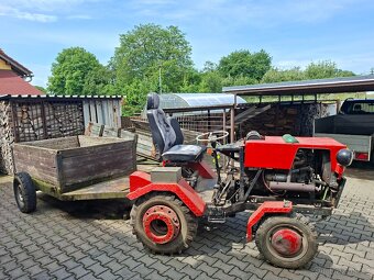 Malotraktor domácí výroby - 2