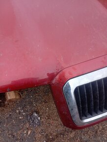 Přední kapota s maskou Octavia I facelift - barva 9770 - 2