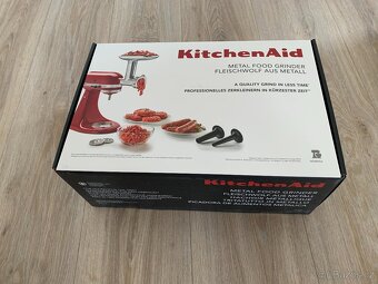 KitchenAid Kovový mlýnek na maso 5KSMMGA - nový nepoužitý - 2