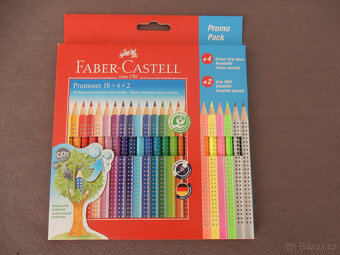 Faber Castell-pastelky 24pcs školní potřeby - 2