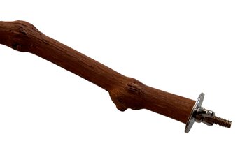 Bidýlka pro ptáky - dřevo - zahnuté/rovné - 2