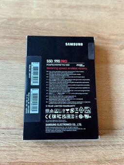 Samsung 990 PRO 4TB NVMe M.2 SSD | Nový | Záruka - 2