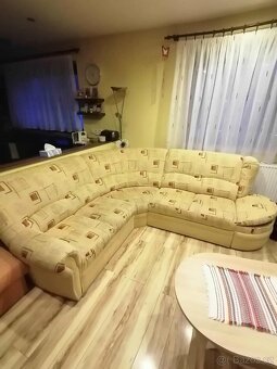 Rohový gauč 210x210 cm - 2