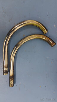 Jawa 250/559 590 Panelka SPORT kolena výfuků - 2