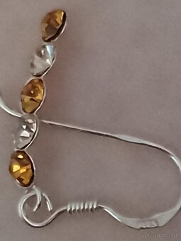 Stříbrné náušnice - 2