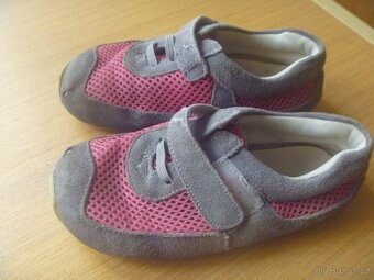 červenošedé barefoot tenisky vel. 28 - 2