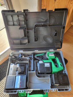 Aku vrtaci kladivo - Hitachi DH36DL 2x 36 V 2,6 Ah - 2