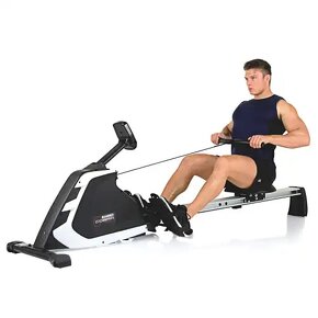 Veslovací trenažér Hammer Cobra XTR Plus + hrudní pás Sigma - 2