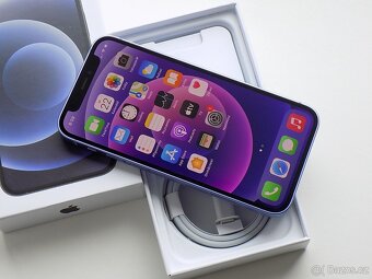 APPLE iPhone 12 mini 64GB Purple - ZÁRUKA - JAKO NOVÝ - 2