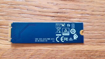 256GB NVMe M.2 SSD Western Digital PC SN520 - 2