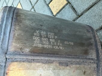 VW Škoda Seat DPF filtr pevných částic 2.0 TDI CR. - 2