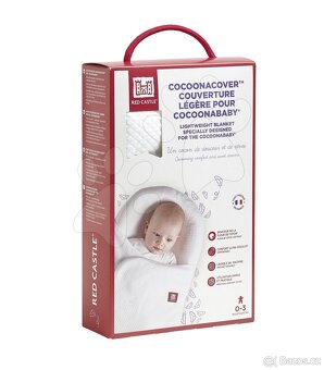 Hnizdo na spaní cocoonababy red castle - 2