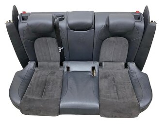 Sedačky černá kůže alcantara Audi A6 C7 4G avant r.v. 2012 - 2