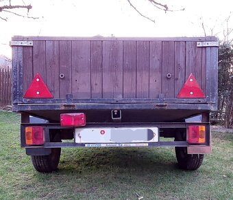 Přívěsný vozík za auto - 2