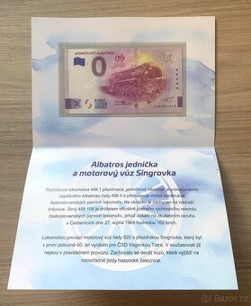 0 Eurosouvenir Albatros jednička folder č. 1613 - 2