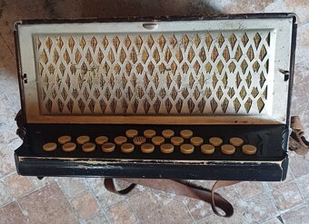Harmonika historická Heligonka Hohner Erika - 2