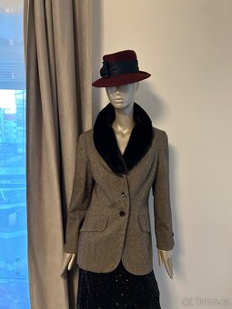 Podzimní tvídový kabátek Apart - 2