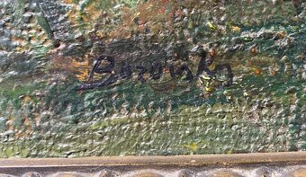 Maľovaný obraz ženy, Buzinka - 2