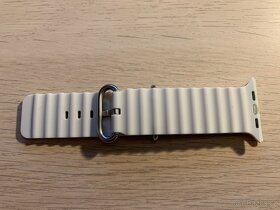 nový řeminek na Apple Watch Ultra, pure platinum Oceánský - 2