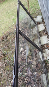 Pařeniště 205x75, hliník sklo deska - 2