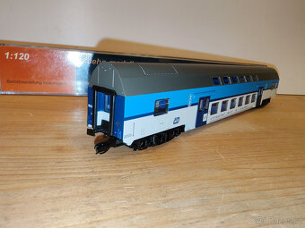 Vláčky - Patrový vůz ČD - 2