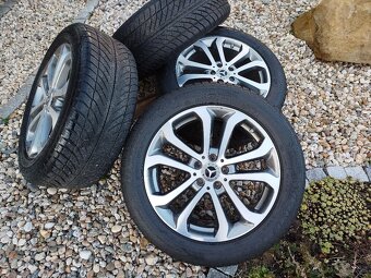 Original alu kola Mercedes ML,GL,GLE+zimni pneu - 2
