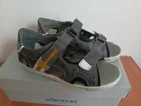 Dětské kožené sandále vel.31 (stélka 20,5 cm) – NOVÉ - 2