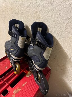 Kolečkové brusle Nike mondo , velikost 35. - 2