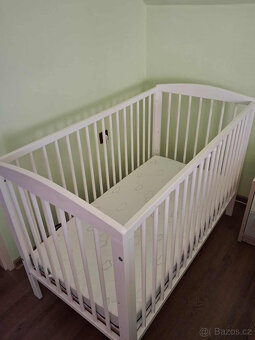 Postýlka s matrací - 2