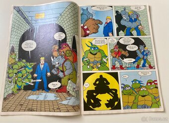 Starý komiks Želvy Ninja 12 - 1992 - 2