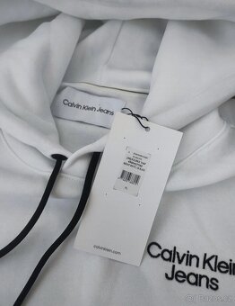 Calvin Klein Jeans pánska mikina s kapucňou - 2