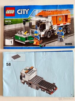 Lego City 60118 Popelářské auto - 2