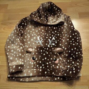 Teplá zimní mikina pro děti - 2