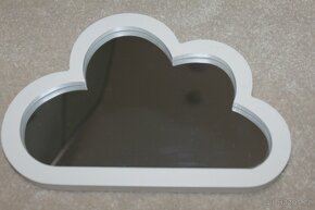 3x zrcadlové mráčky na zeď - 2