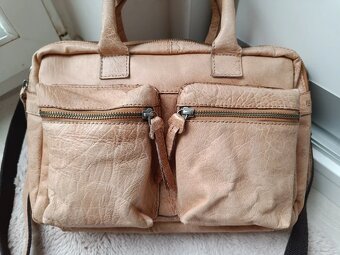 Kožená taška Burkely, unisex - nová - 2