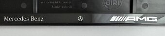 Mercedes Benz AMG podložky pod SPZ - 2