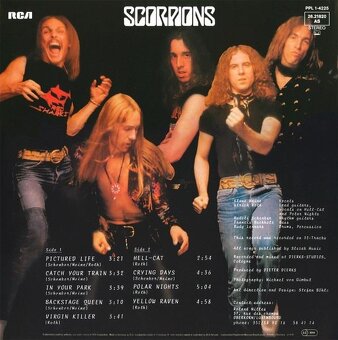 LP Scorpions - Virgin Killer 1976 - 2
