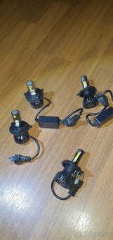 autožárovka 2 ks H4 led s can bus - 2