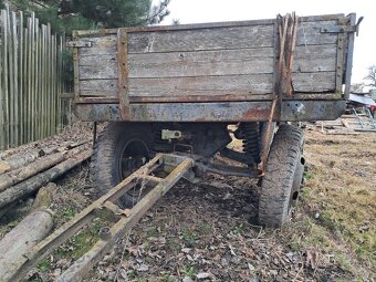 Vlečka za traktor 5t rumun - 2