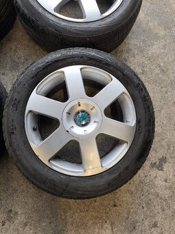 16" LETNÍ KOLA OCTAVIA II 6,5JX16 ET50 205 55 16 7-8MM - 2