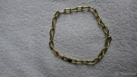 PÁNSKÝ ZLATÝ NÁRAMEK 18.78G/7MM/24CM/14 KARÁTŮ - 2
