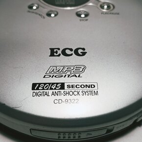 Přenosný přehrávač CD/MP3 ECG CD-9322 - 2