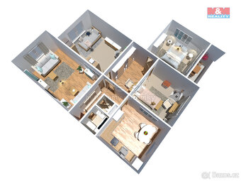 Prodej bytu 4+1, 88 m², Jirkov, ul. Tkalcovská - 2