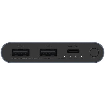Powerbanka Xiaomi 22,5W 10000 mAh, kovová - 2
