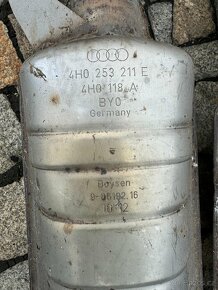 Audi D4 S8 V8 4.0T komplet výfuk nerez - 2