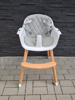 Nová dětská jídelní židle/křesílko Kinderkraft sleva 50% - 2